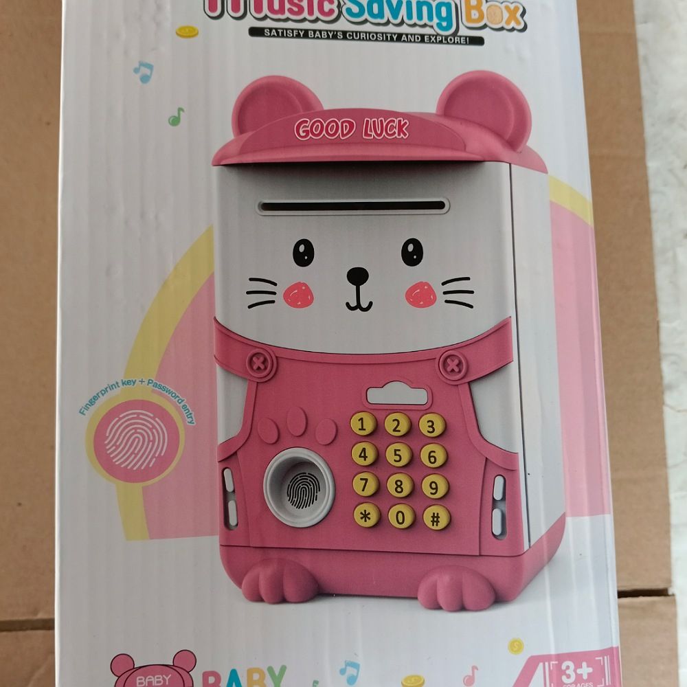 Electronic Piggy Bank ATM Mini Password Money Box
