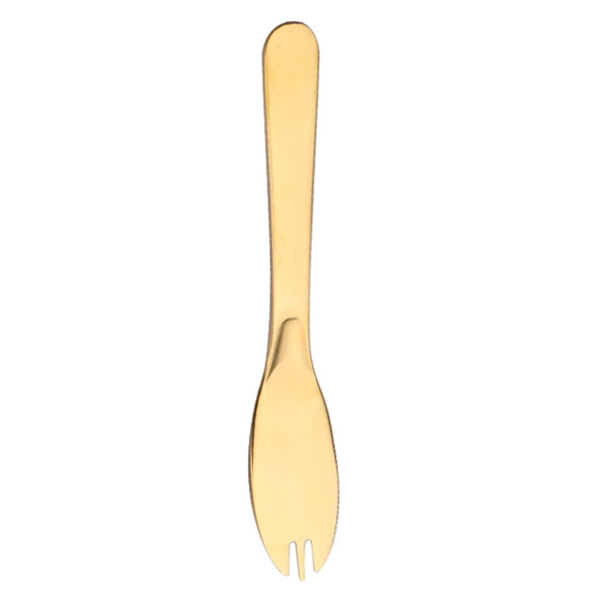Butter Spreader 3 In 1 Butter Cutter Bread Serrated Fork Golden
