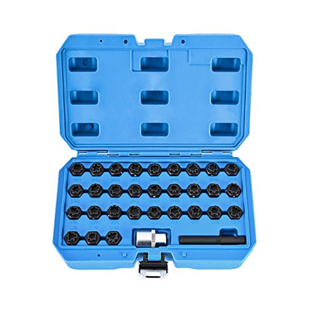 Wheel Lock Removal Kit Compatible , Wheel Lock Lug Nuts Removal Set for Removing and Locking