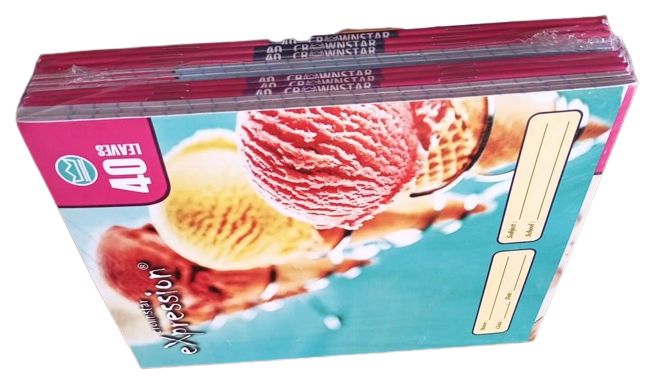 40 Leaves Exercise Book - 12pcs Pack