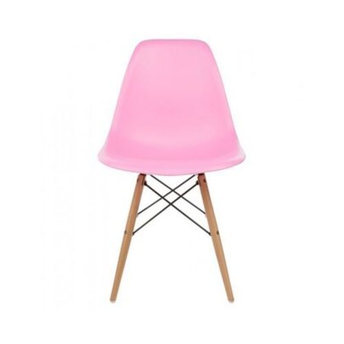 Quality Makeup Plastic Side Chair Dsw - Pink