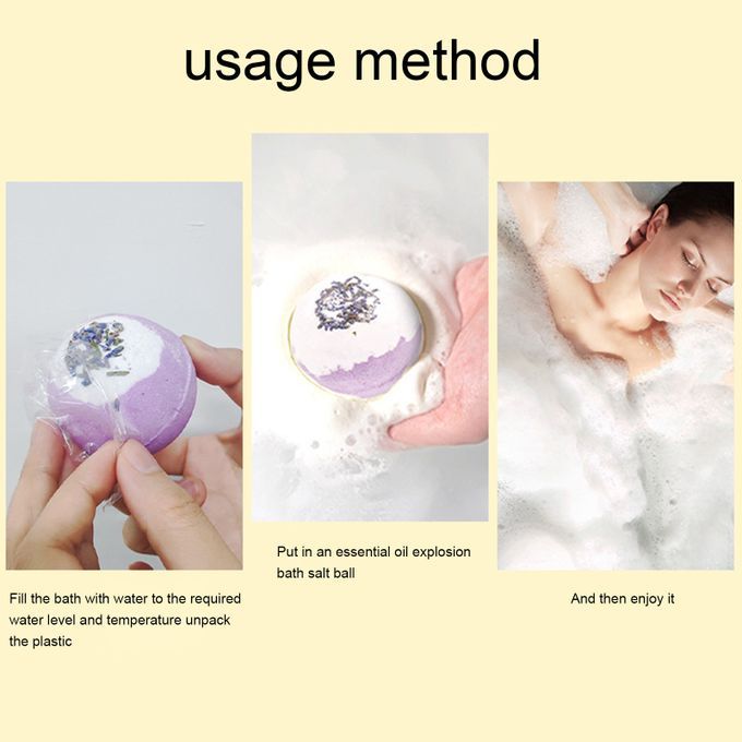 12pcs 60g Bath  Set Bath Ball For Home Hotel Bathroom Body