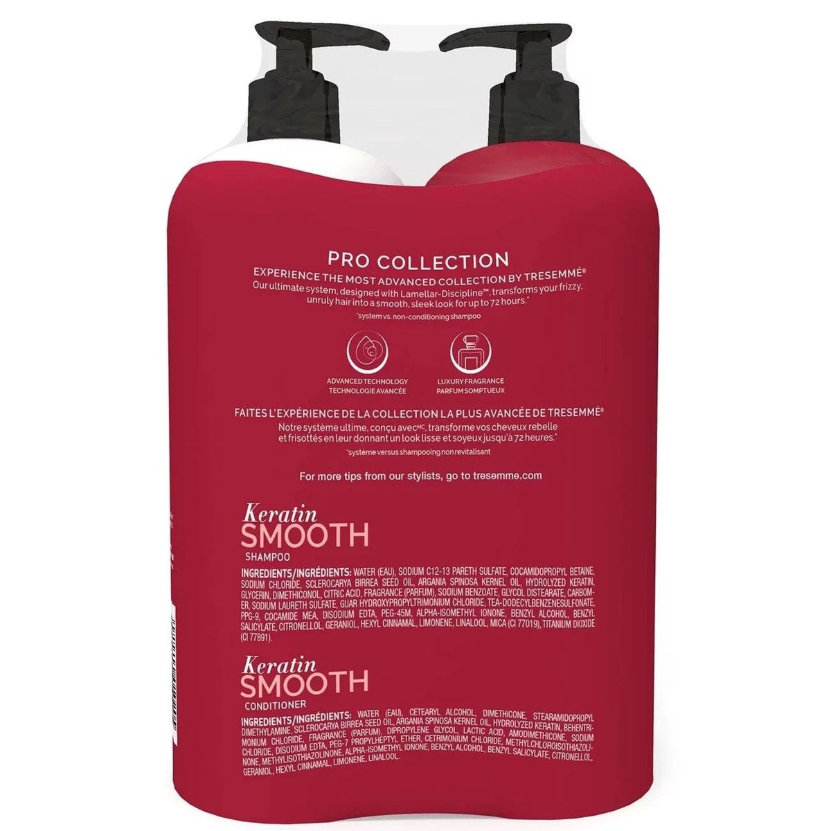 Keratin Smooth Shampoo & Conditioner - 798ml
