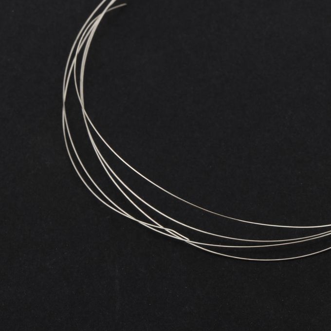1 Meter Solid 925 Sterling Silver Wire DIY Beading Jewelry Crafts 0