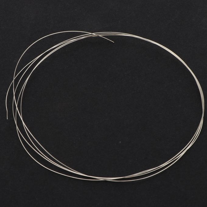 1 Meter Solid 925 Sterling Silver Wire DIY Beading Jewelry Crafts 0