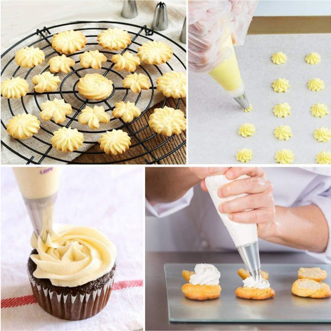 52 Pieces Cake Decorating Tool Set Gift Kit Baking Supplies