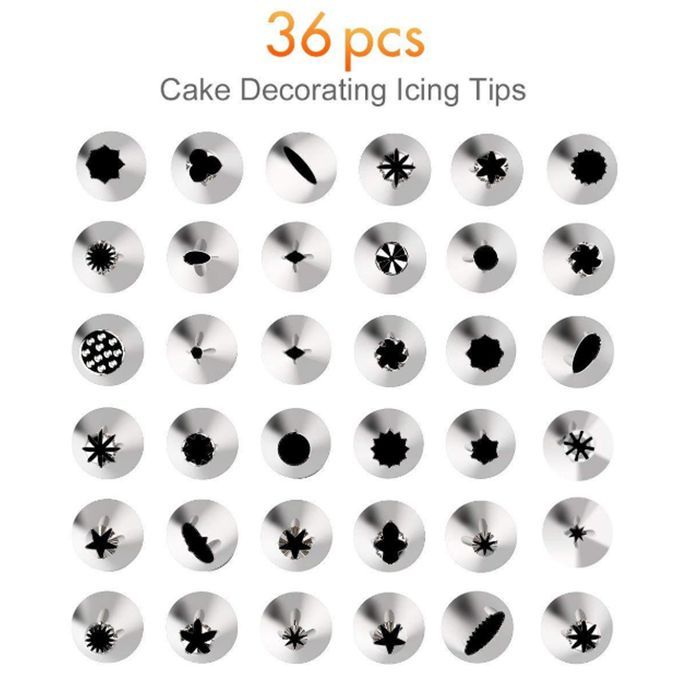 52 Pieces Cake Decorating Tool Set Gift Kit Baking Supplies