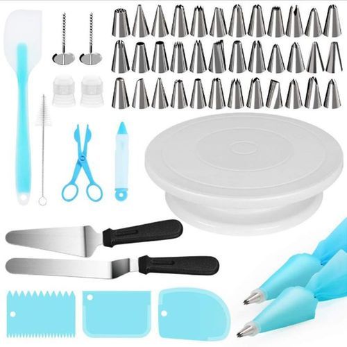 52 Pieces Cake Decorating Tool Set Gift Kit Baking Supplies
