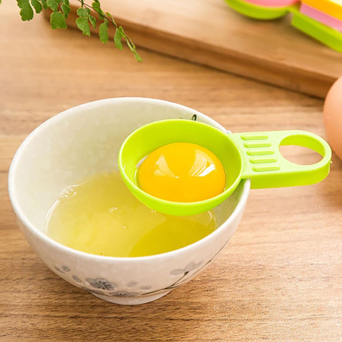 Egg Yolk Separator Food Grade Egg Separator Green