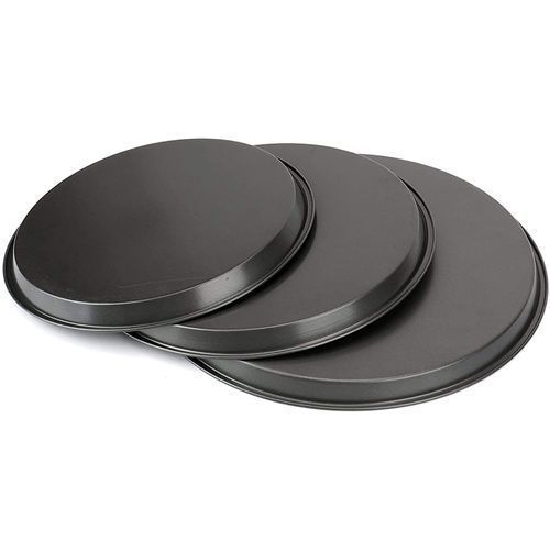 Carbon Steel Non Stick Pizza Pan Pizza Baking Pan Set Of 3