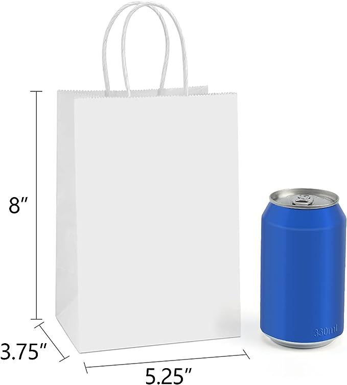 Twisted Handle Paper Kraft Bags (SMALL-5inches X 8inches)