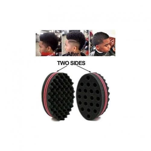 Hair Accessory Magic Twist Hair Sponge Brush, Dreads Locks Afro Braid Wave Hair Brush For Natural Hair Twist (2pc)