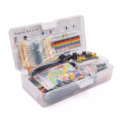 Arduino Electronics Component Basic Starter Kit With 830 Tie-points Breadboard