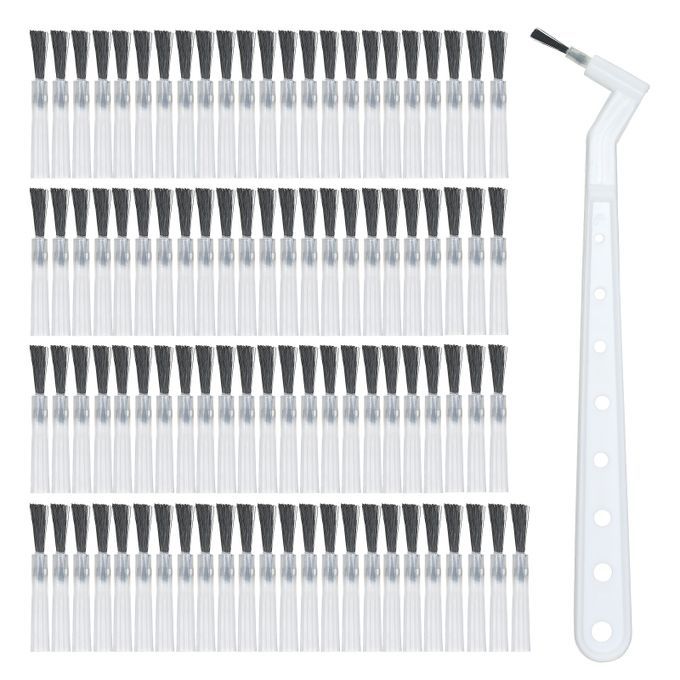100pcs Disposable Micro Applicator Dental Brush With Handle