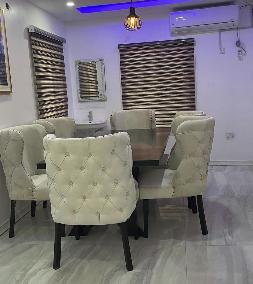 6 Dinning And Table (Lagos Only