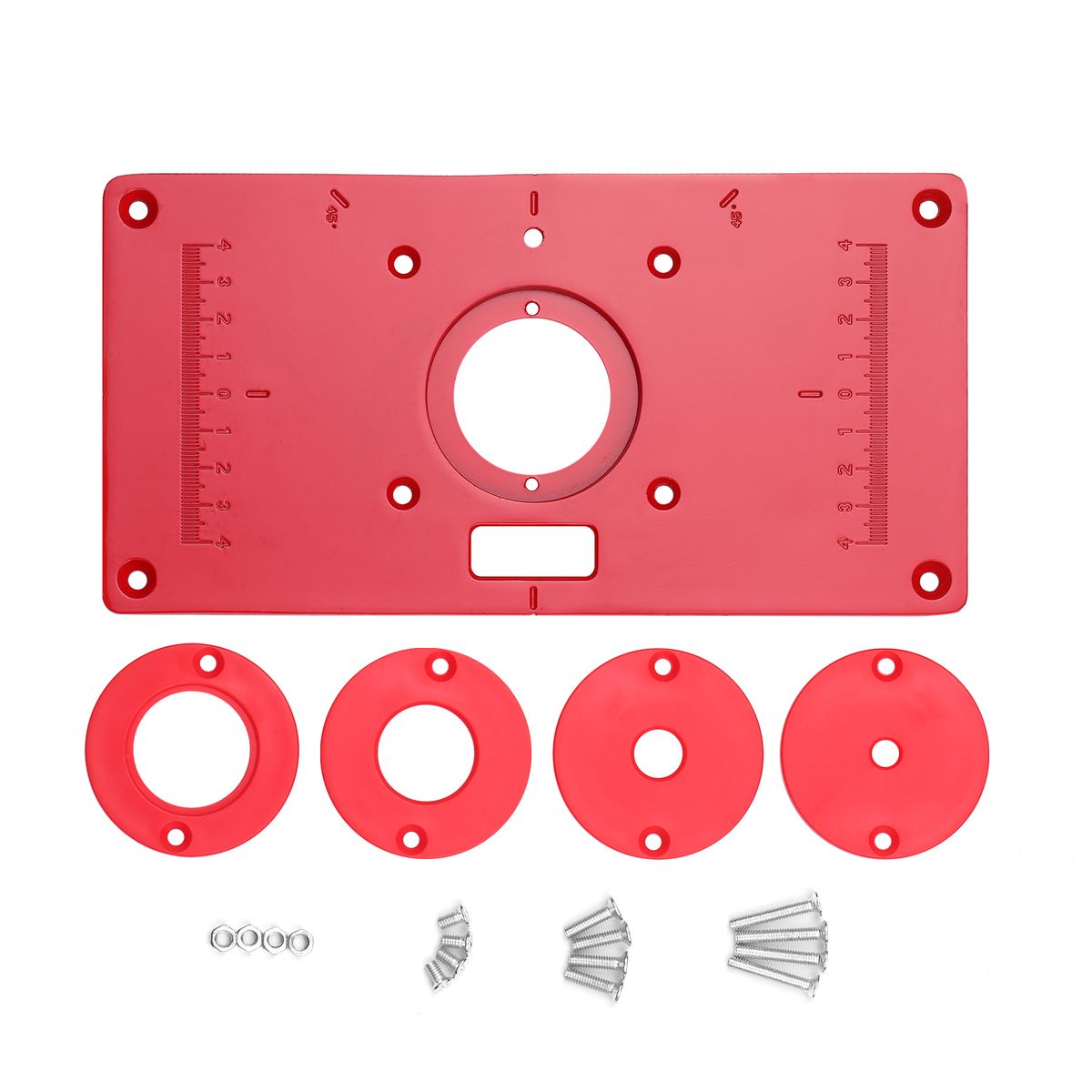 Multifunctional Router Table Aluminum Alloy Insert Plate