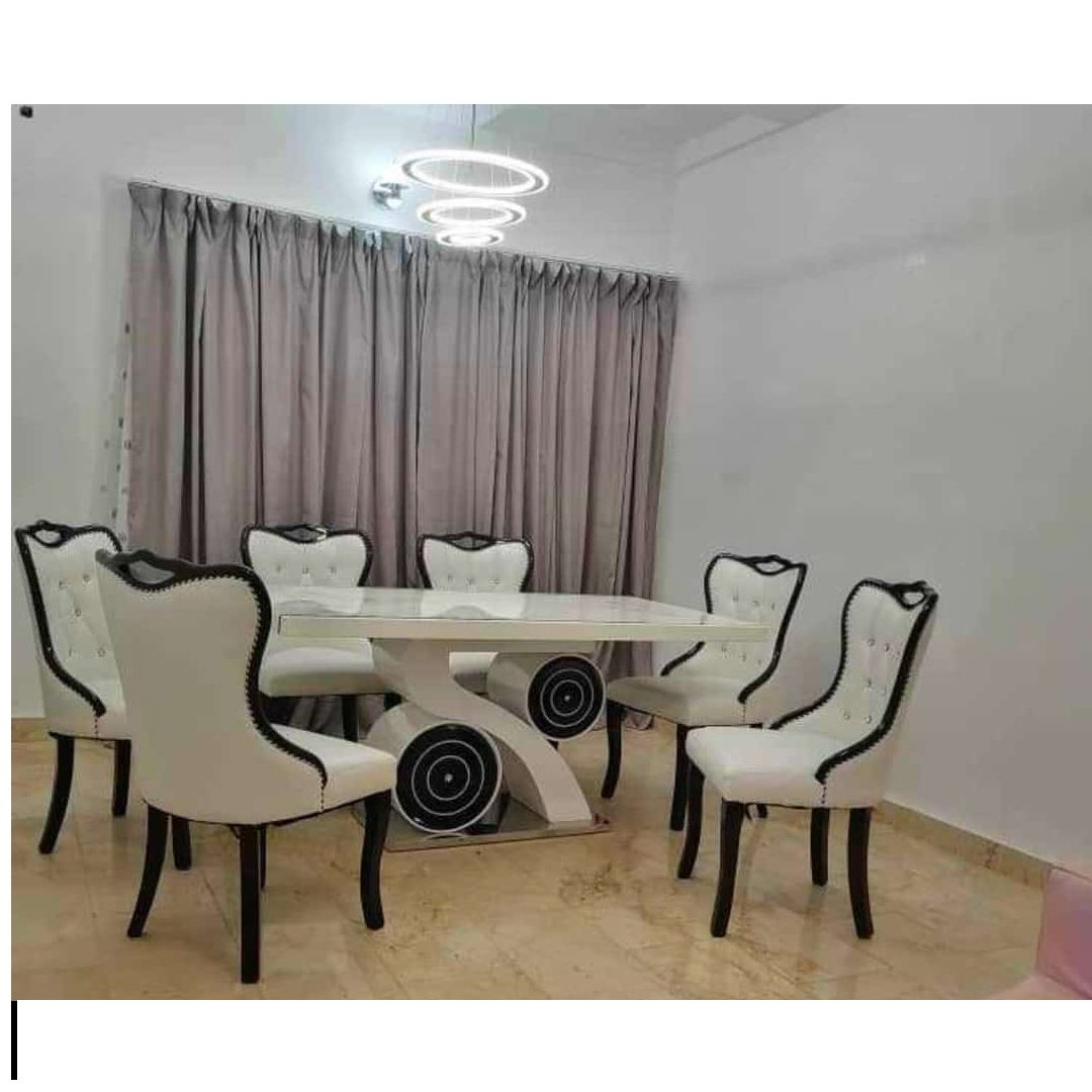 Exquisite Dinning With 6 Chairs LAGOS ONLY