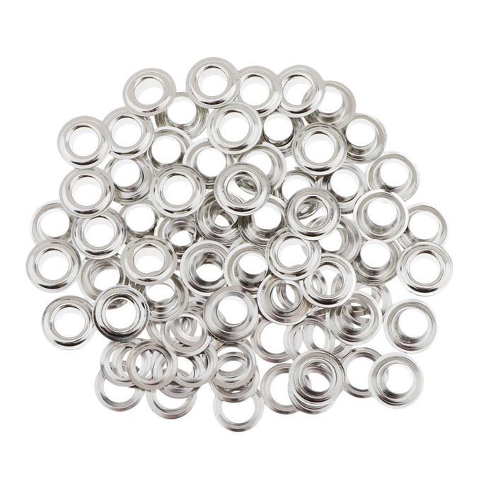 50 Sets Metal Eyelets With Washers For DIY Grommets Leather