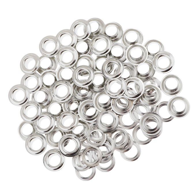 50 Sets Metal Eyelets With Washers For DIY Grommets Leather