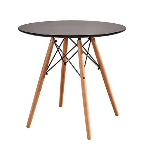 Round Restaurant Table Black