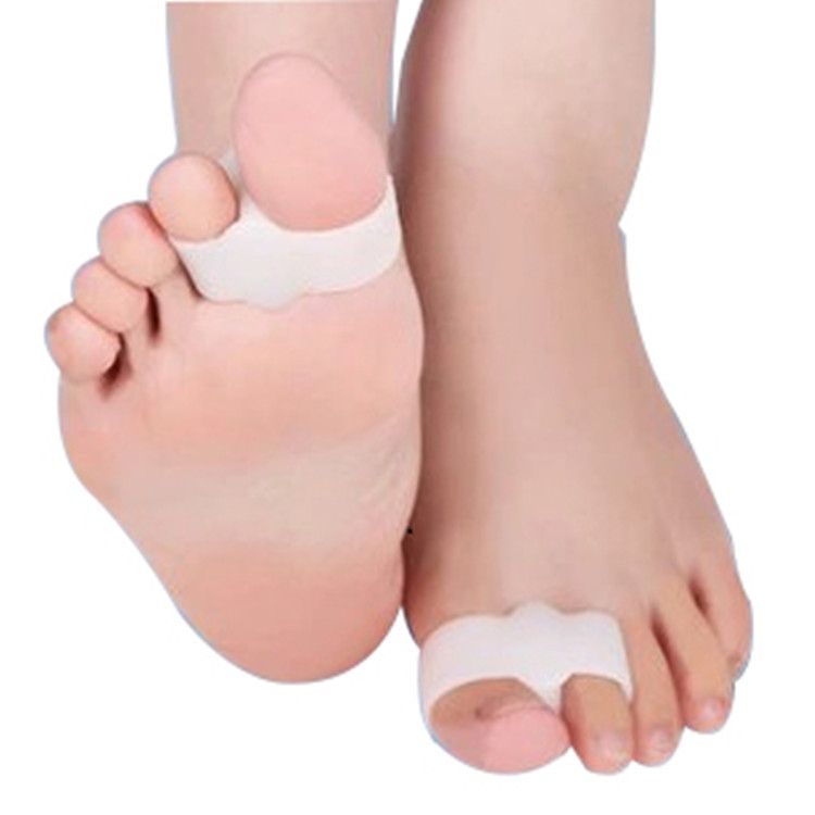 Double Ring Toe Separator Foot Care 5 Pairs Double Ring