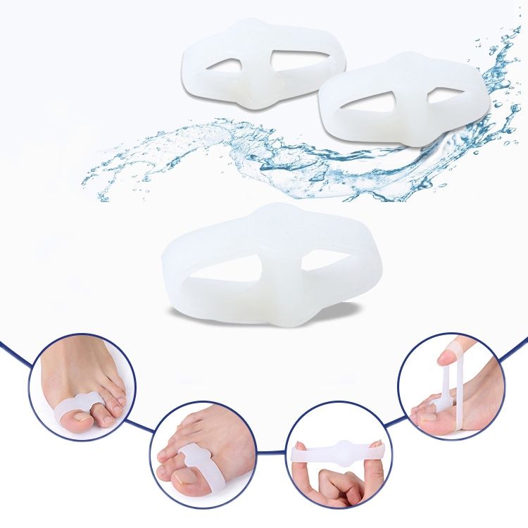 Double Ring Toe Separator Foot Care 5 Pairs Double Ring