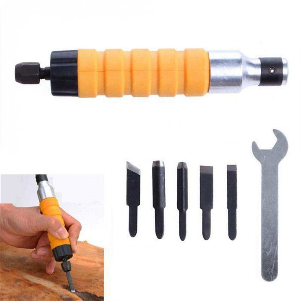 7 Heavy Duty Electric  Tool Wood Carving Machine Woodworking Hand Tool