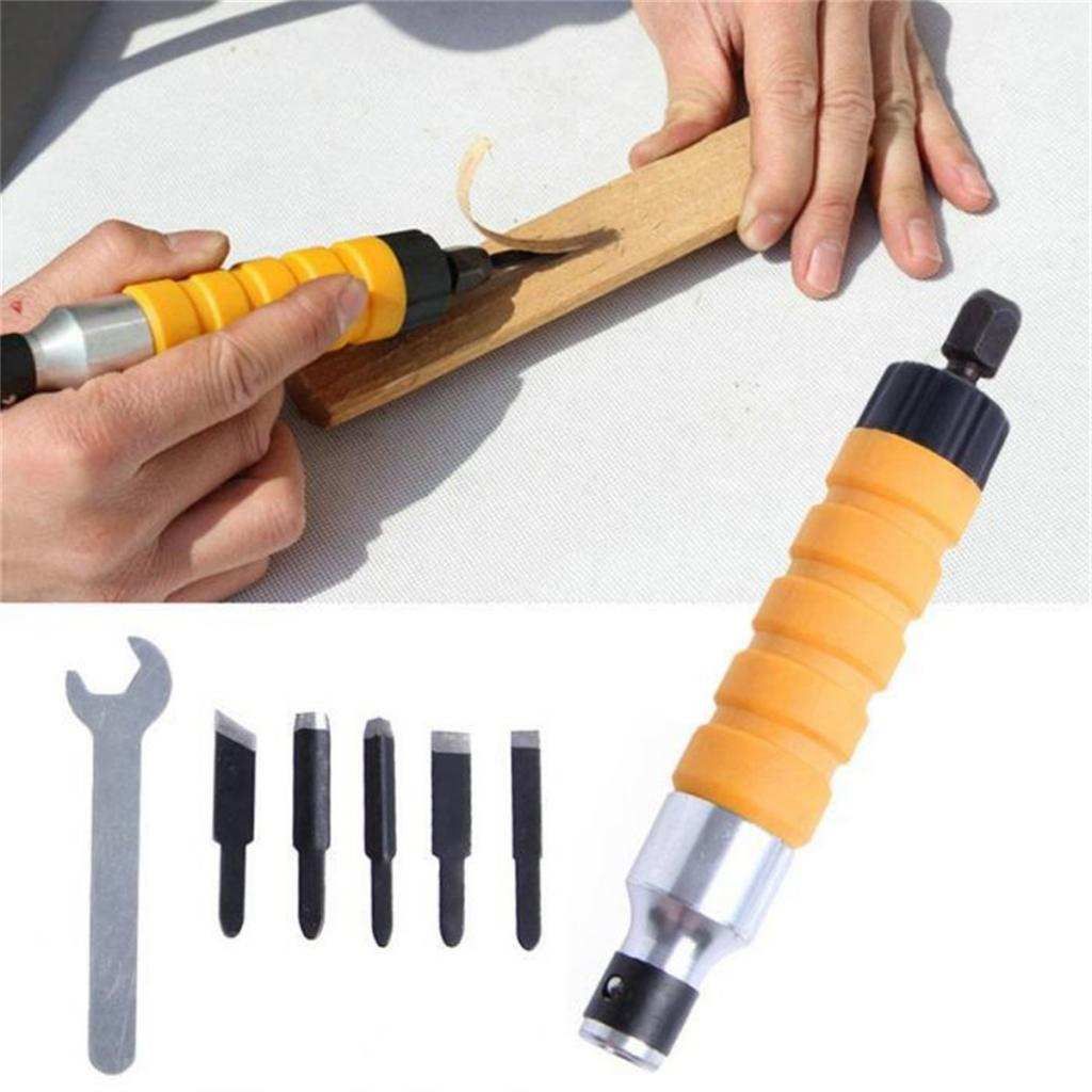 7 Heavy Duty Electric  Tool Wood Carving Machine Woodworking Hand Tool