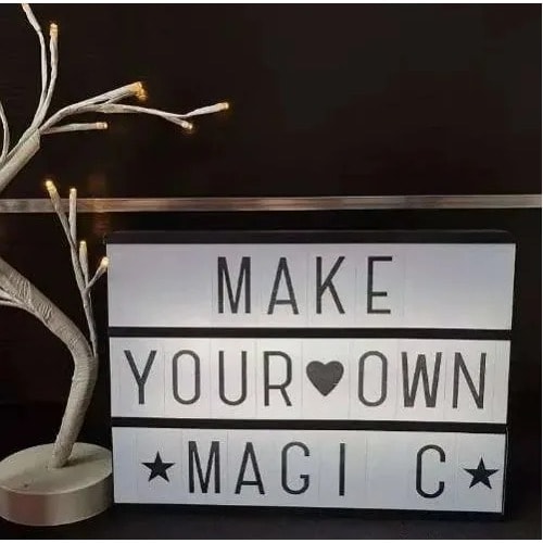 Usb And Battery Powered Led Cinematic Light Box