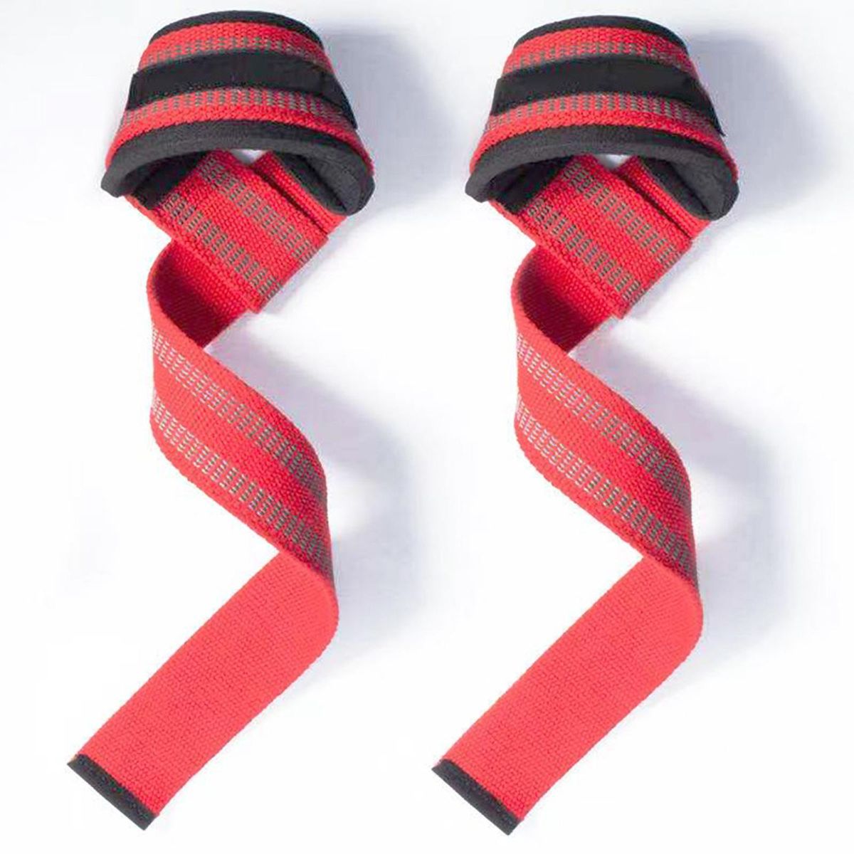 Lifting Straps Gym Fitness Gloves Anti-slip Hand Wraps Wrist Straps Support For Weight Lifting Power Lifting Training 1 Pair