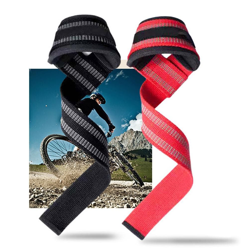 Lifting Straps Gym Fitness Gloves Anti-slip Hand Wraps Wrist Straps Support For Weight Lifting Power Lifting Training 1 Pair