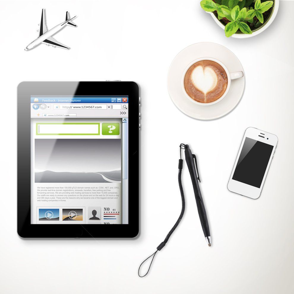 HP Portable Universal Capacitive Touch Screen Drawing Ballpoint Stylus Pen