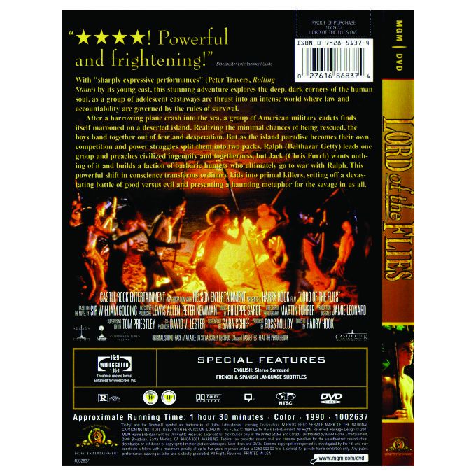 Lord Of The Flies 1990 ‧ Adventure/Thriller
