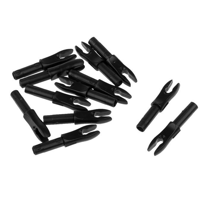 2mm Arrow Shank Hunting Archery Cam Arrow Tails Arrow Backs Black