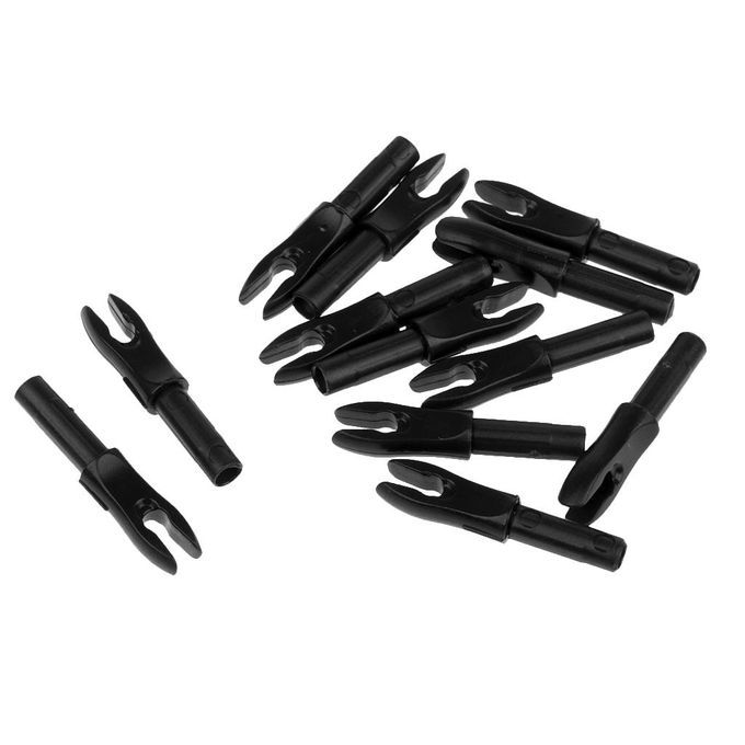 2mm Arrow Shank Hunting Archery Cam Arrow Tails Arrow Backs Black