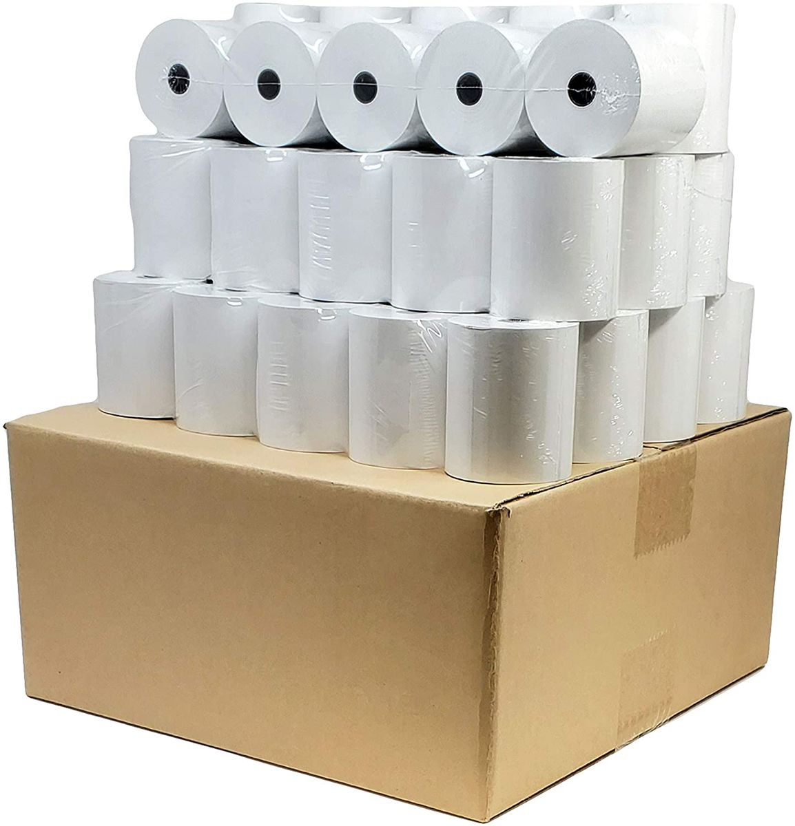 57mm X 38mm Thermal Pos And Receipt Paper - Half Carton - 50 Rolls