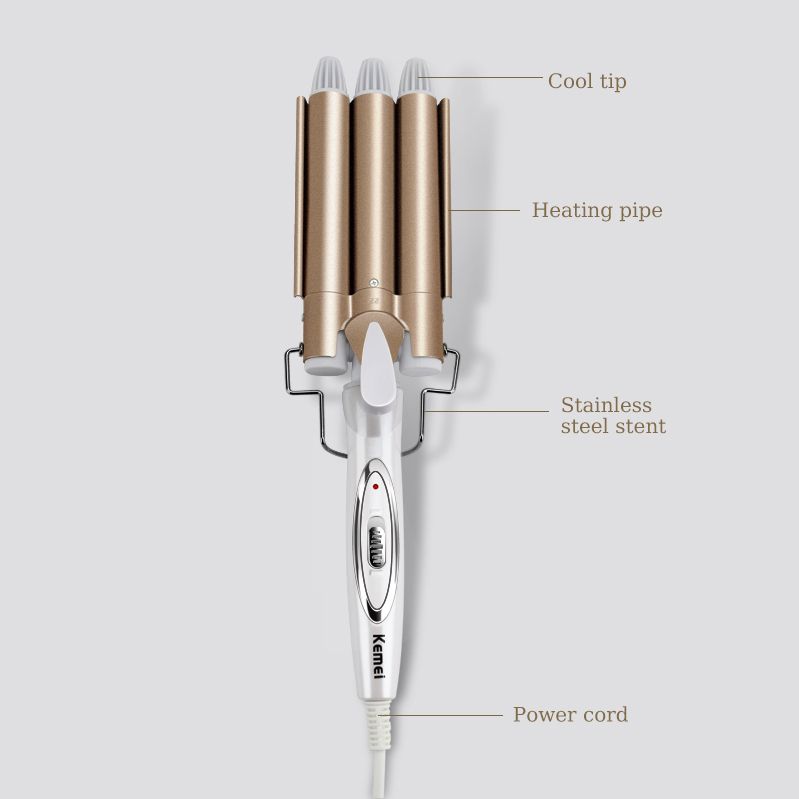 Deep Wavy Hair Curler Iron Fast Hot Hair Wand For  Women