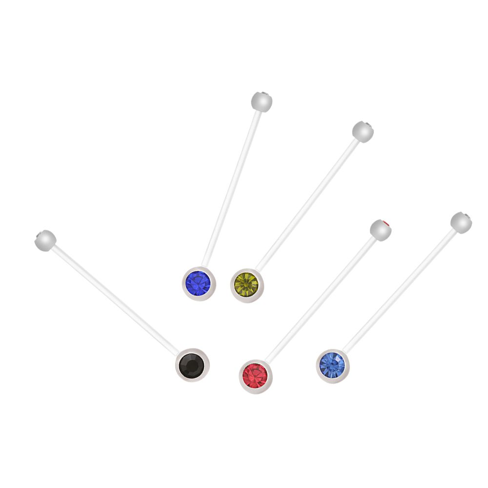 10PCS Navel Belly Button Ring Pregnancy Maternity Flexible
