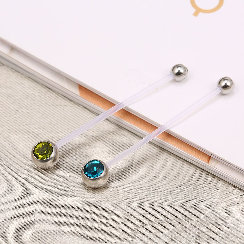 10PCS Navel Belly Button Ring Pregnancy Maternity Flexible