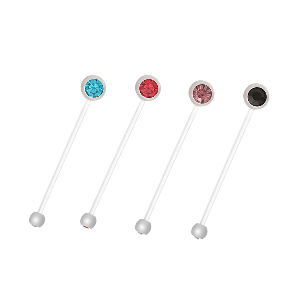 10PCS Navel Belly Button Ring Pregnancy Maternity Flexible