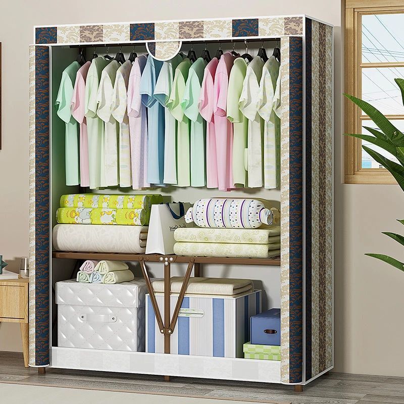 Foldable Solid Portable Wardrobe Closet