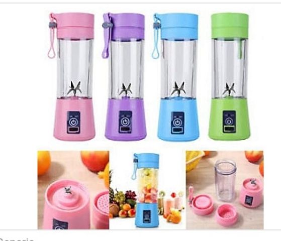 4 Blades Rechargeable Smoothie Fruit Blender