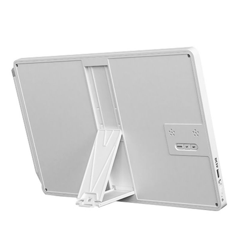 10 Inch Rechargeable LCD Writing Tablet Electronic Graphic Pad Office Memo Board Adult Business Notebook Kids Drawing Toys White