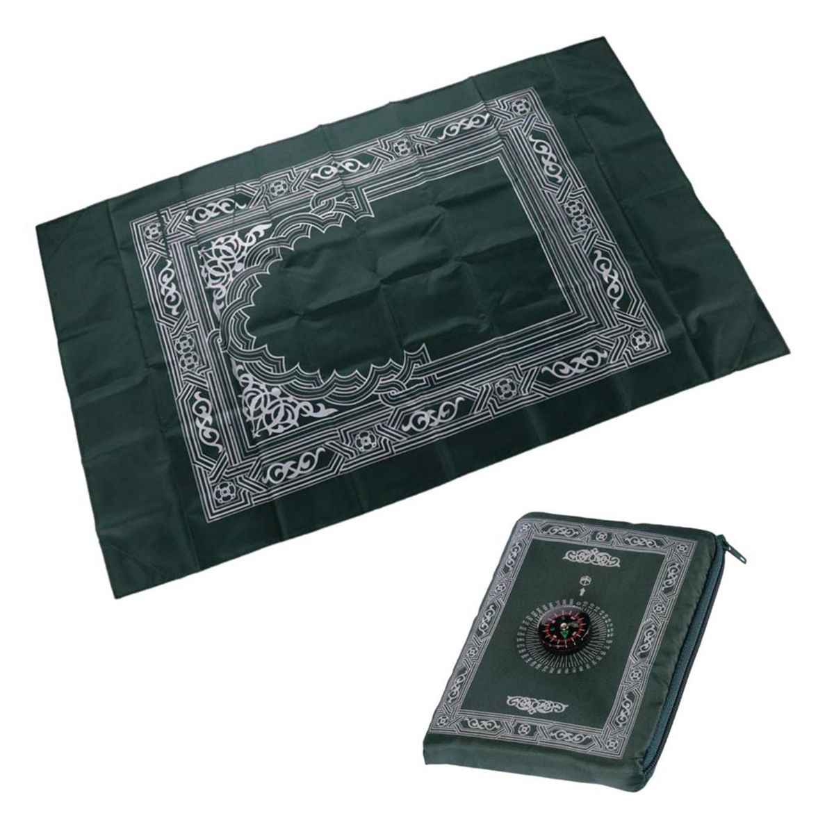 Prayer Rug For  And Men Traditional  Praying Mat For S Dark Green
