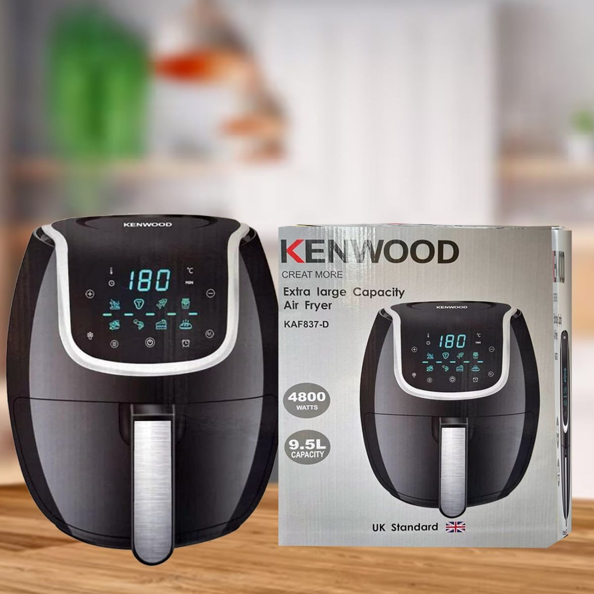9.5L Extra Capacity AirFryer-4800W