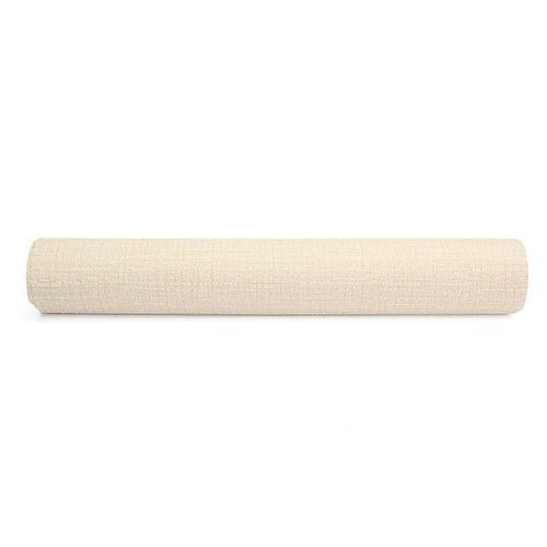 10M Modern Minimalist Solid Plain Non-woven Wallpaper Flocking Particles Bedroom#Beige