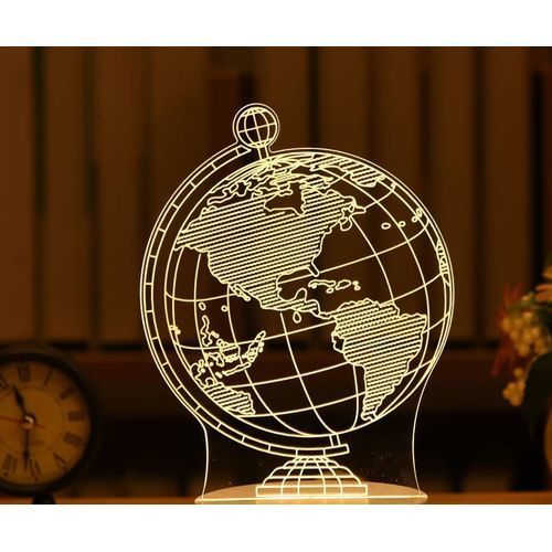 Colorful Multiple Back-light USB + Battery Power Indoor Light Home Decorations Bedside Lamp