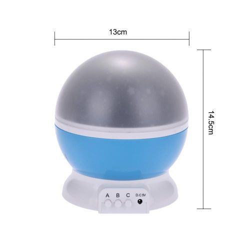Night Lights  Rotating Spinning Night Light Projector Sky  Moon Master USB Lamp LED Projection Kids