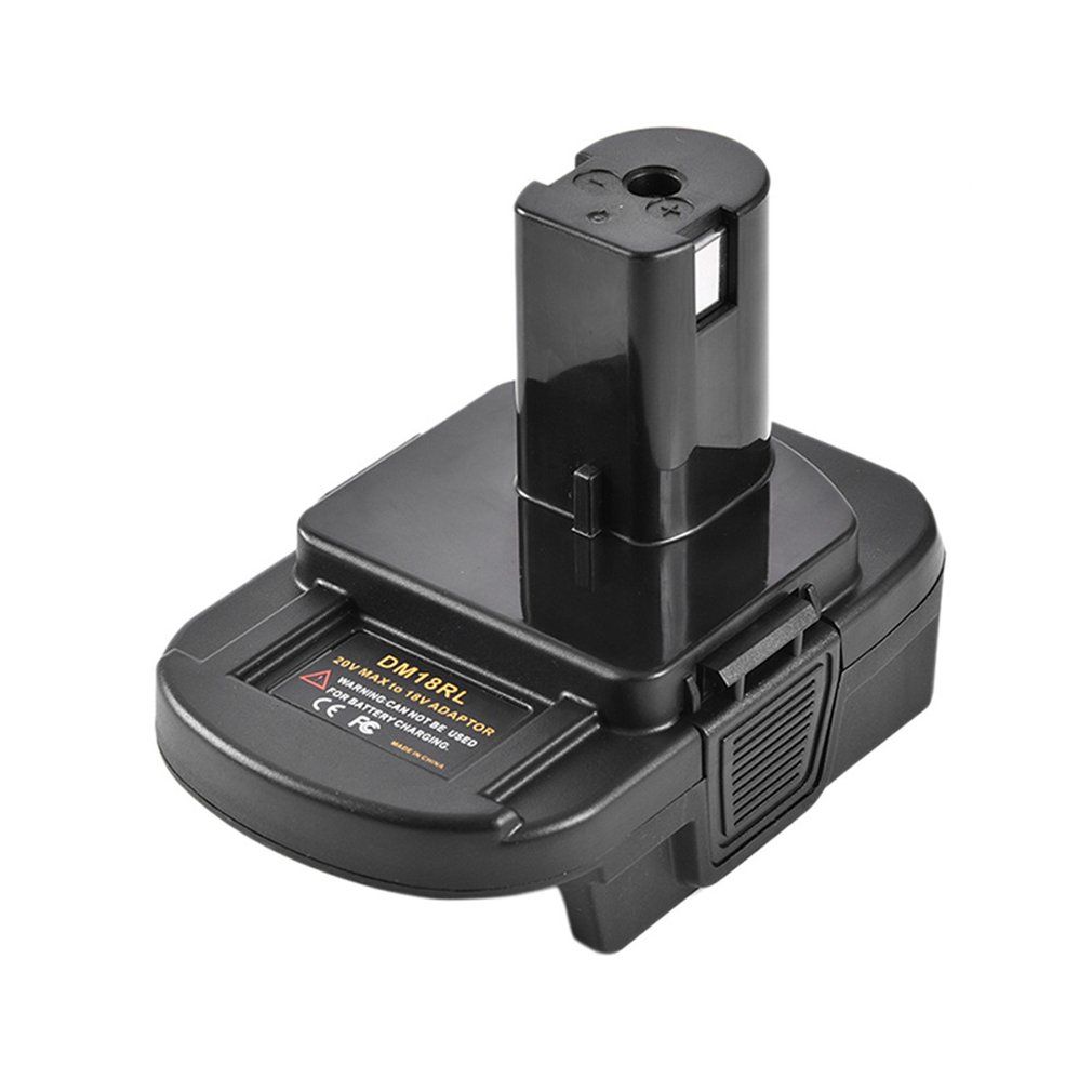 DM18RL Battery Converter Adapter USB DM20ROB For RYOBI Convert DEWALT 20V Milwaukee M18 To 18V Battery Adapter
