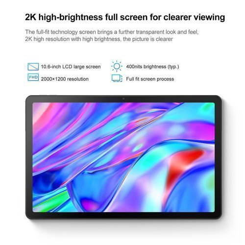 Xiaoxin Pad 10.6 Inch 2022 WiFi Tablet, 4GB+128GB Android 12